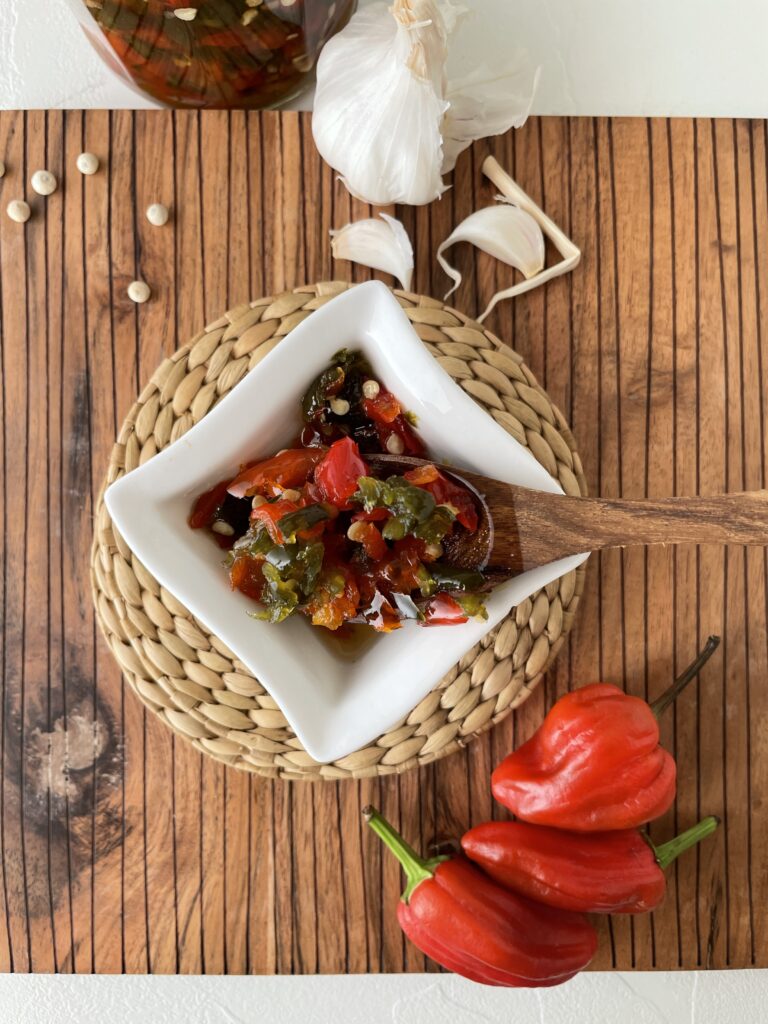 Sweet and Spicy Pepper Jelly