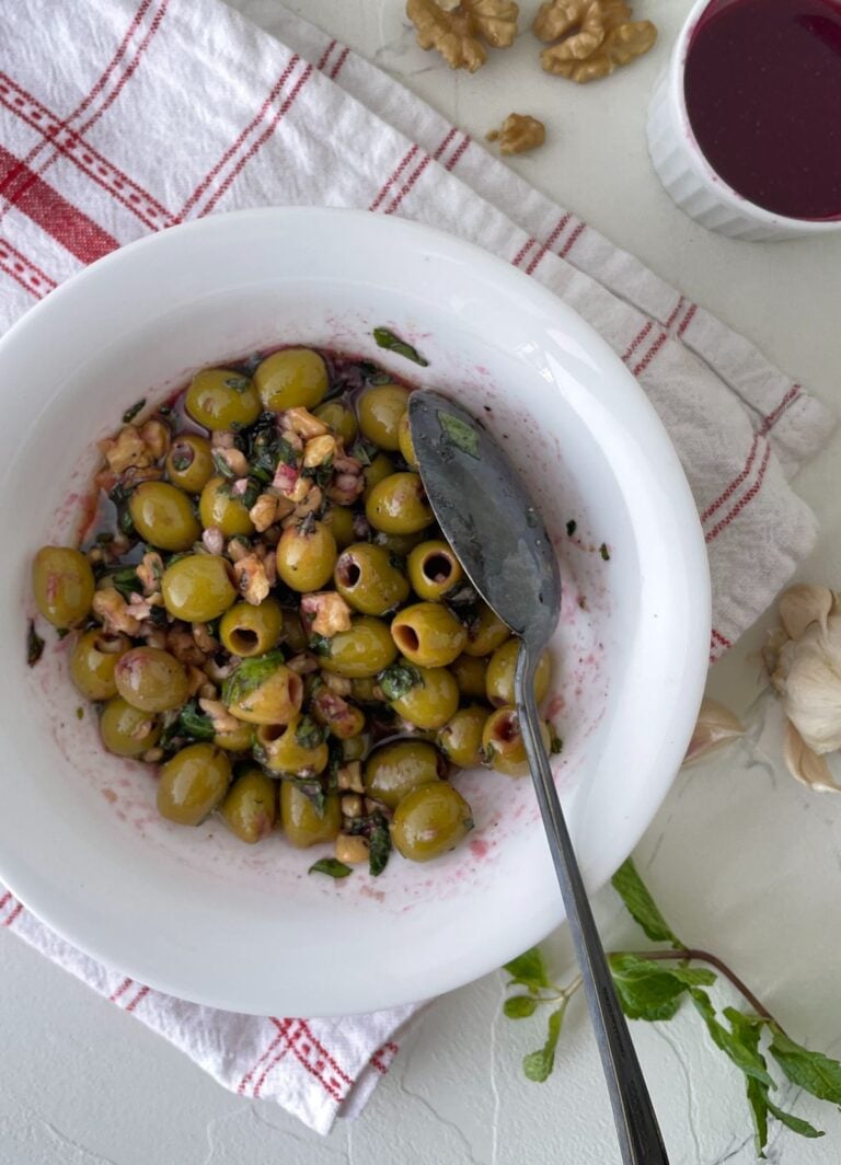 Zeytoon Parvardeh- Molasses Marinated Olives