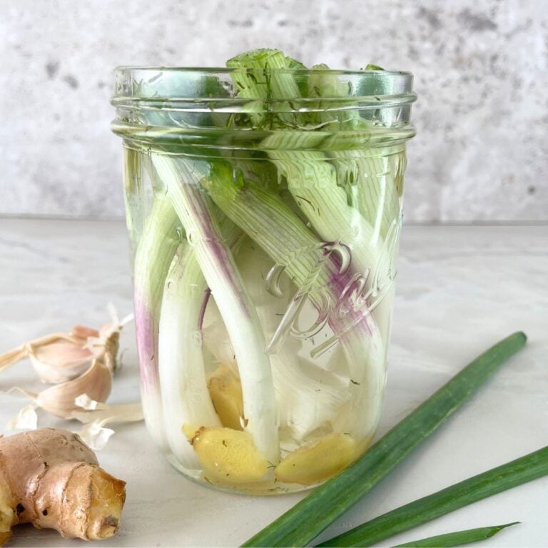 Pickled Green Onions
