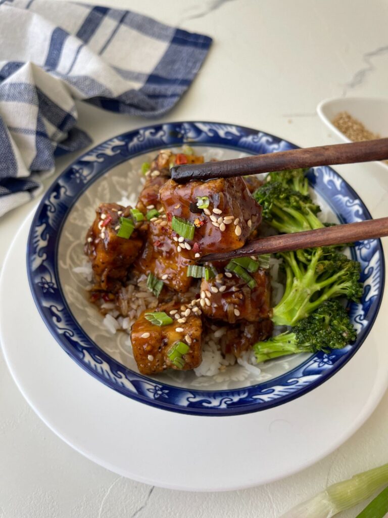 Featured img of Baked Teriyaki Tofu