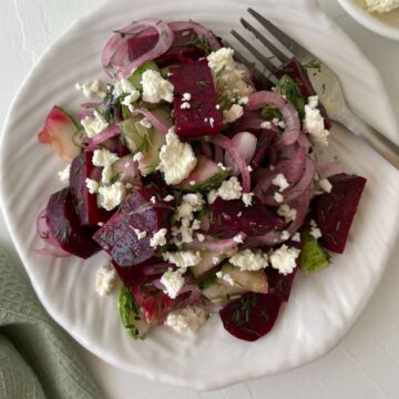 featured image of Beet Cucumber Salad