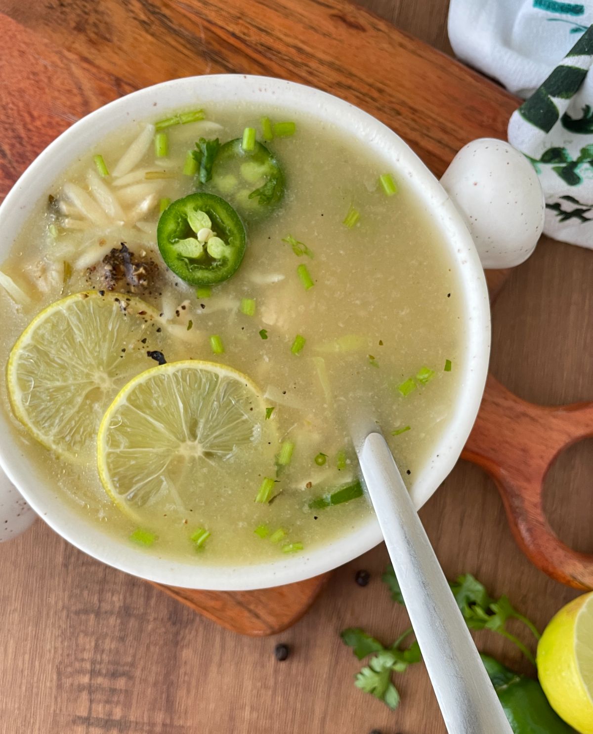 zoom in image of Cilantro Chicken Soup 