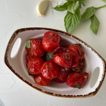 Featured Image of Italian pan fried tomatoes