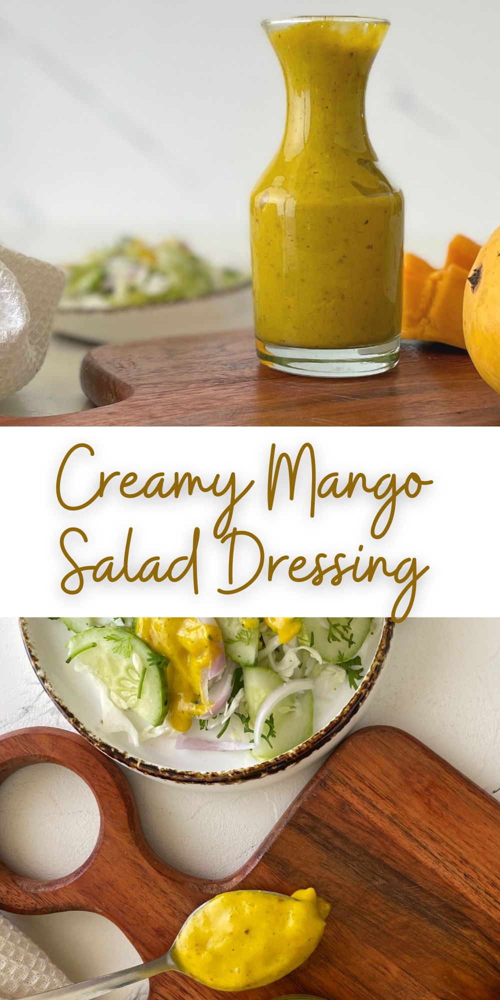 Creamy Mango Salad Dressing Unique Cooks