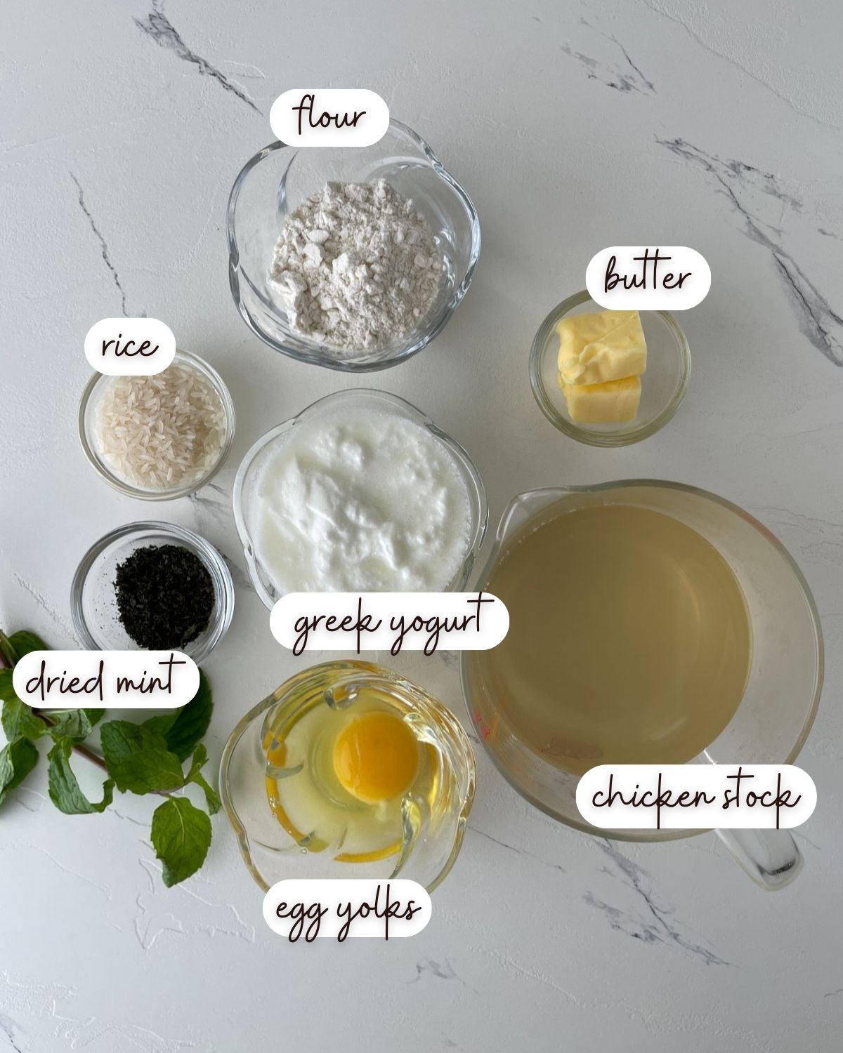 Ingredients of Yayla Corbasi