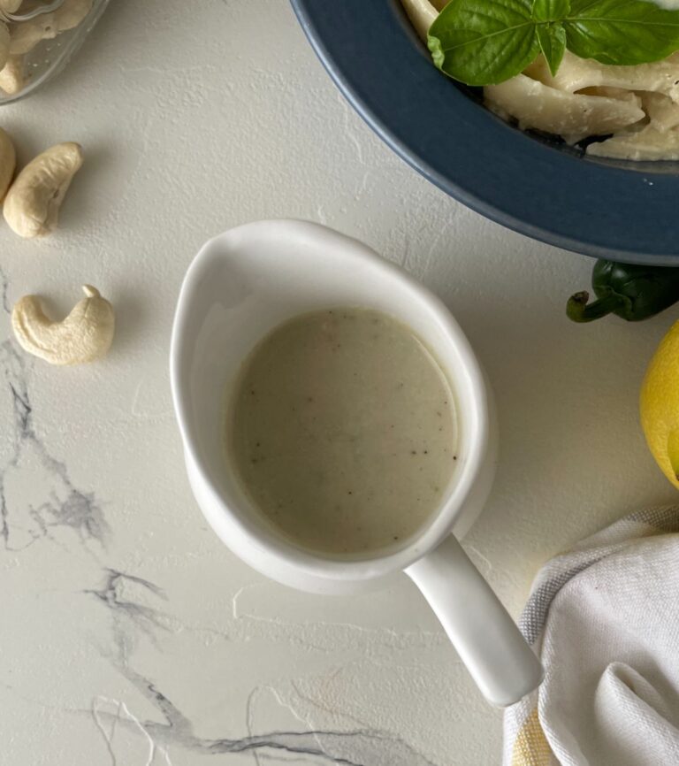 vegan cashew alfredo sauce