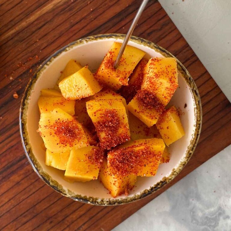 Spicy Mango with Tajin (Mango Con Tajin)