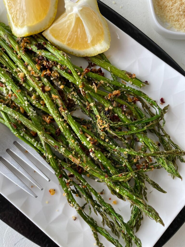 Air Fryer Parmesan Asparagus