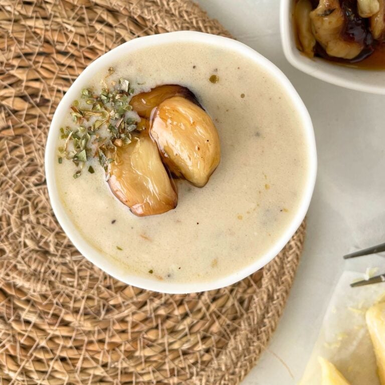 Roasted Garlic Alfredo Sauce