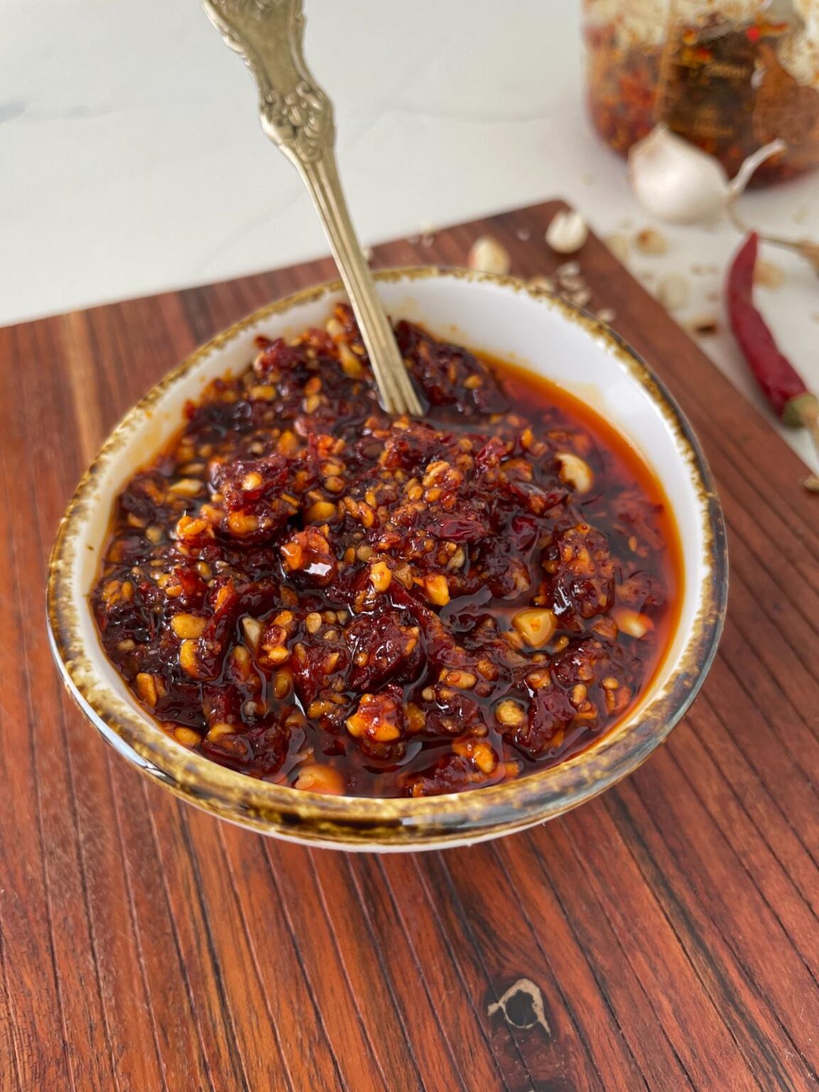 Mexican Chili Oil (Salsa Macha) - Unique Cooks