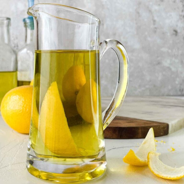Lemon Infused Olive Oil