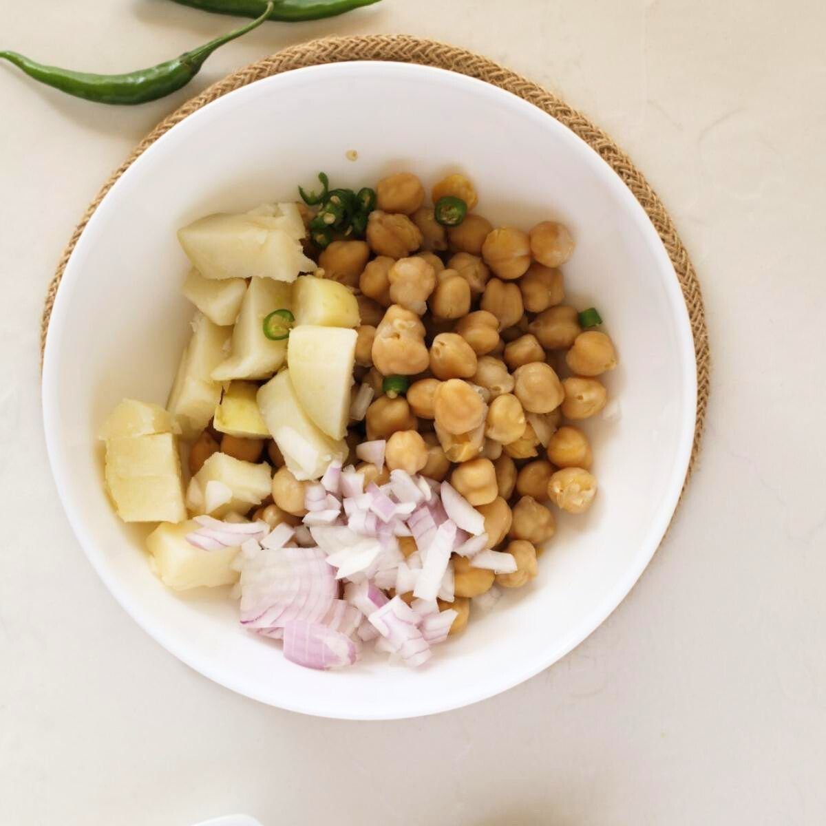 Combine all the other ingredients in an another bowl