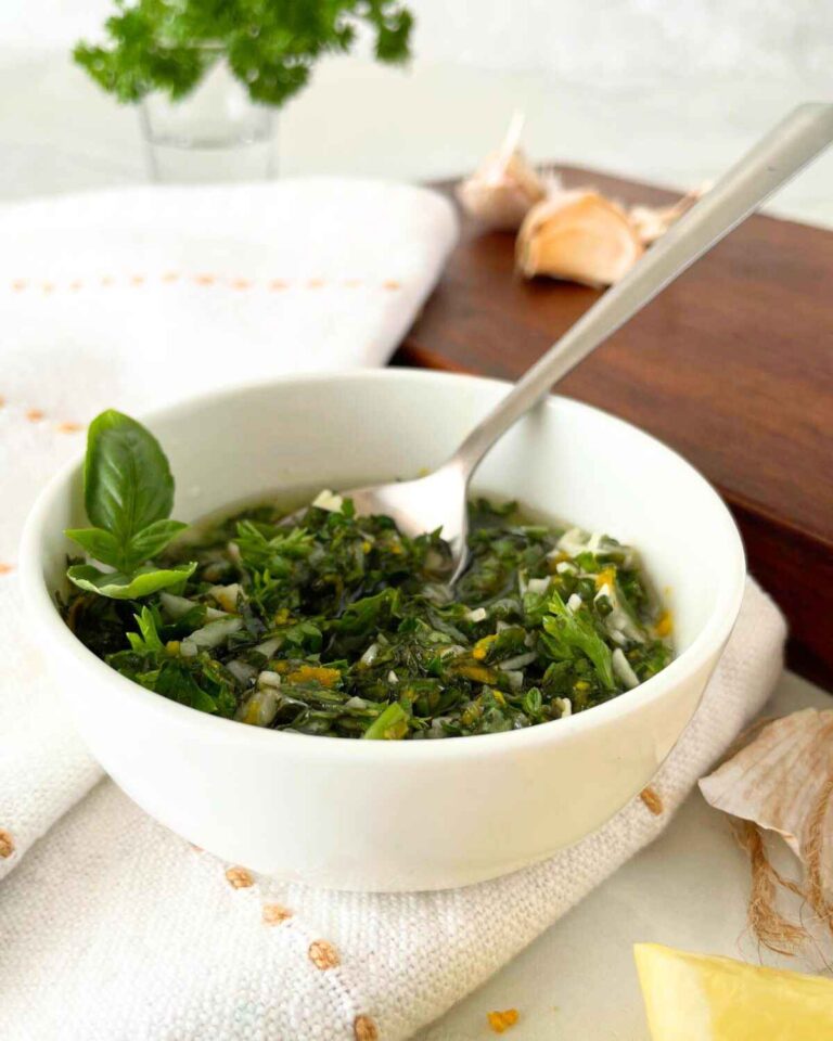 Basil Gremolata - Unique Cooks