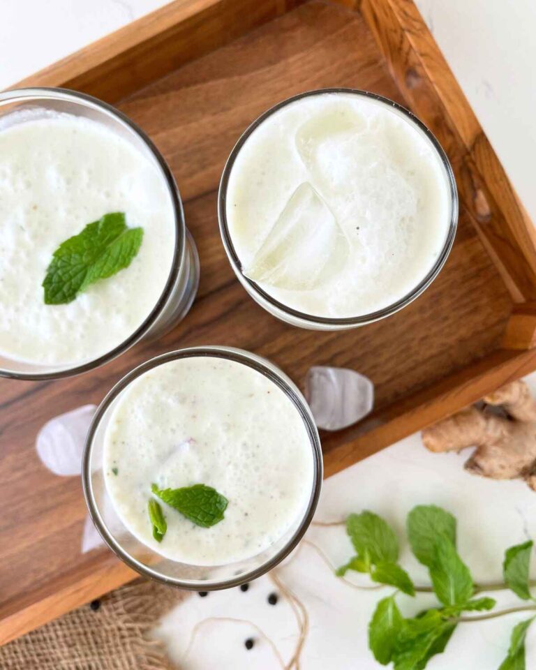 Masala Buttermilk (Masala Chaas)
