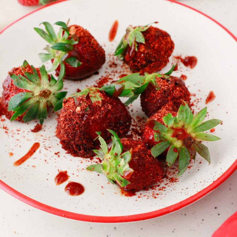Tajin and Chamoy Strawberries
