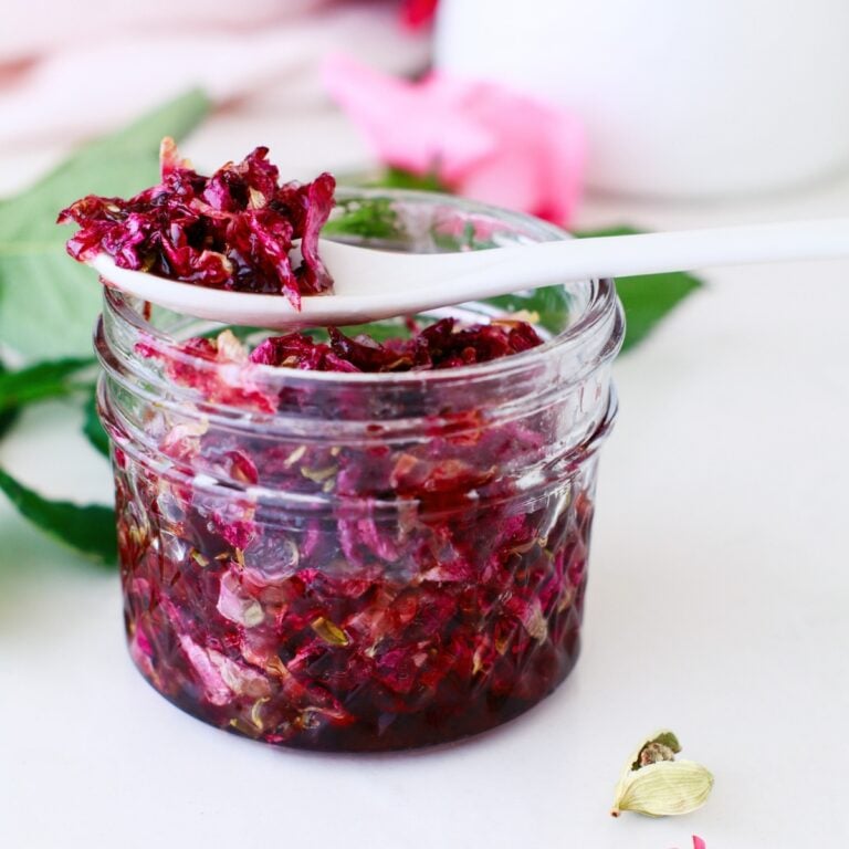 Gulkand (Rose Petal Preserve)
