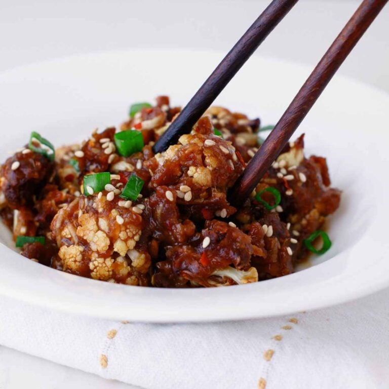 Air Fryer Teriyaki Cauliflower