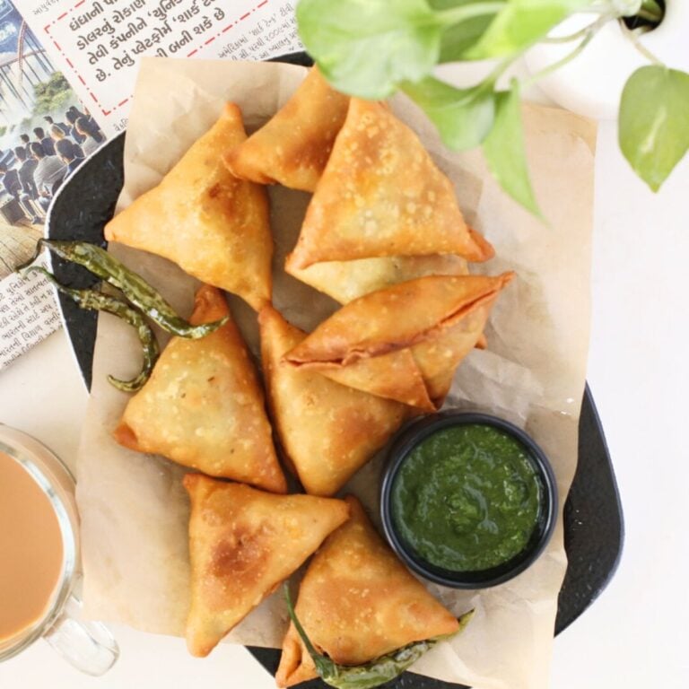 Baked Potato Samosas