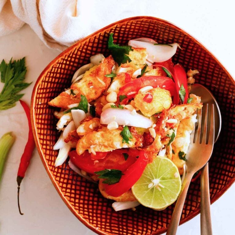 Yam Khai Dao (Thai Fried Egg Salad)