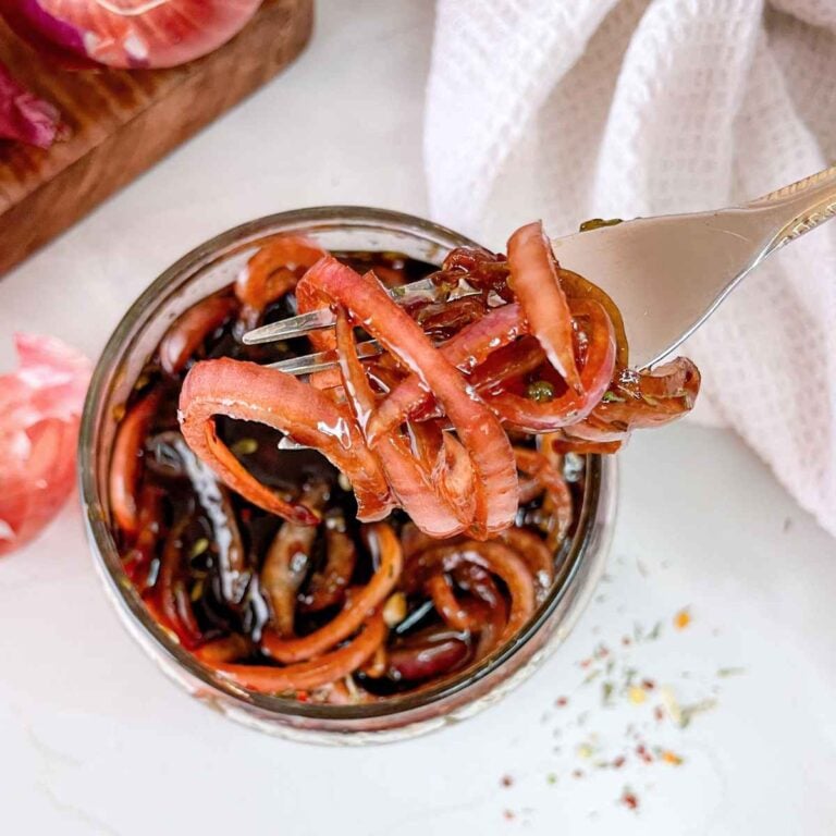 Balsamic Pickled Onions