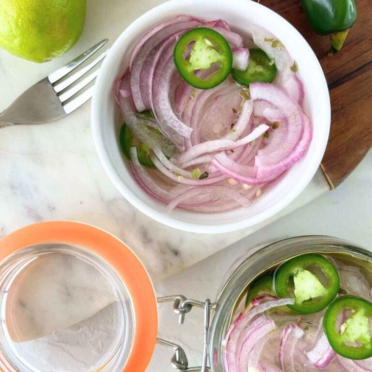 Lime Pickled Onions