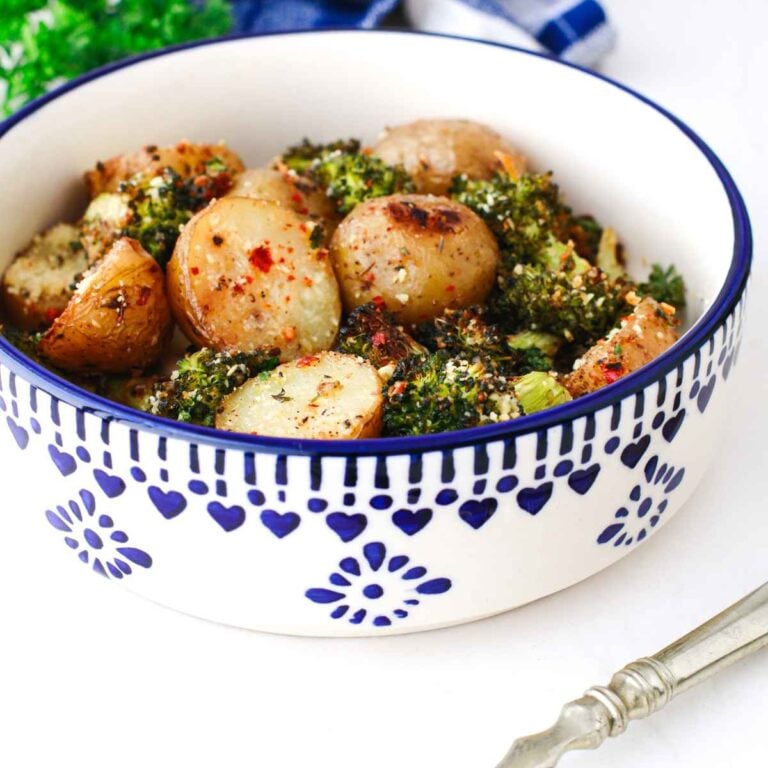 Roasted Broccoli and Potatoes