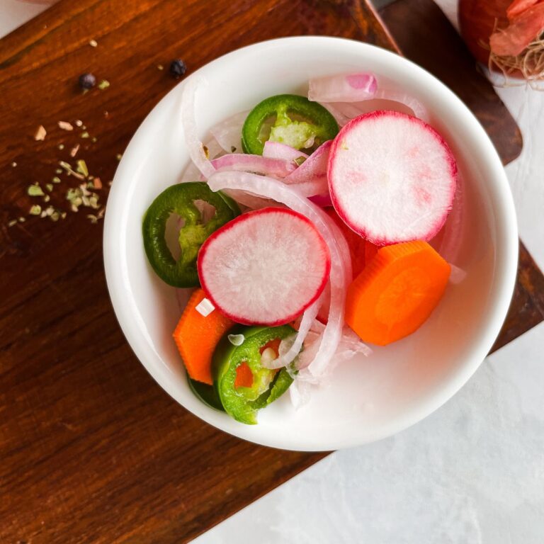 Mexican Pickled Vegetables (Escabeche)