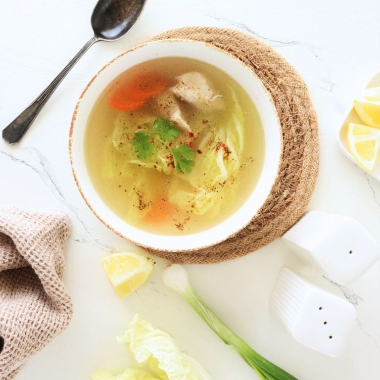 Napa Cabbage Soup